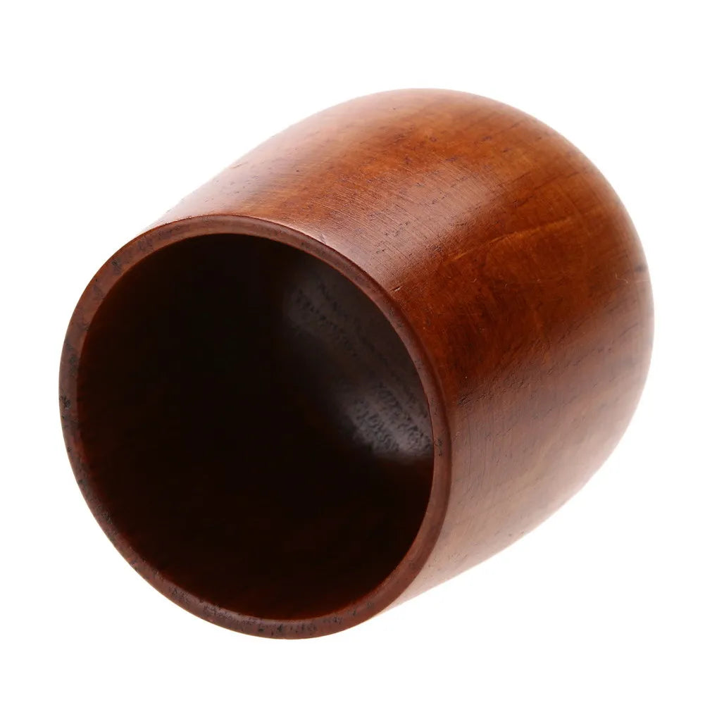 1-5Pcs Wooden Cups Primitive Handmade Natural Jujube Wooden Cup Mug Breakfast Beer Milk Drinkware Product Kitchen Accessories