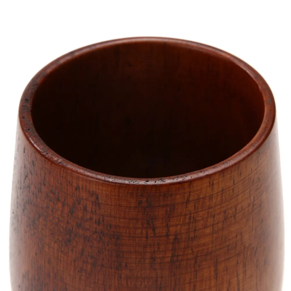 1-5Pcs Wooden Cups Primitive Handmade Natural Jujube Wooden Cup Mug Breakfast Beer Milk Drinkware Product Kitchen Accessories