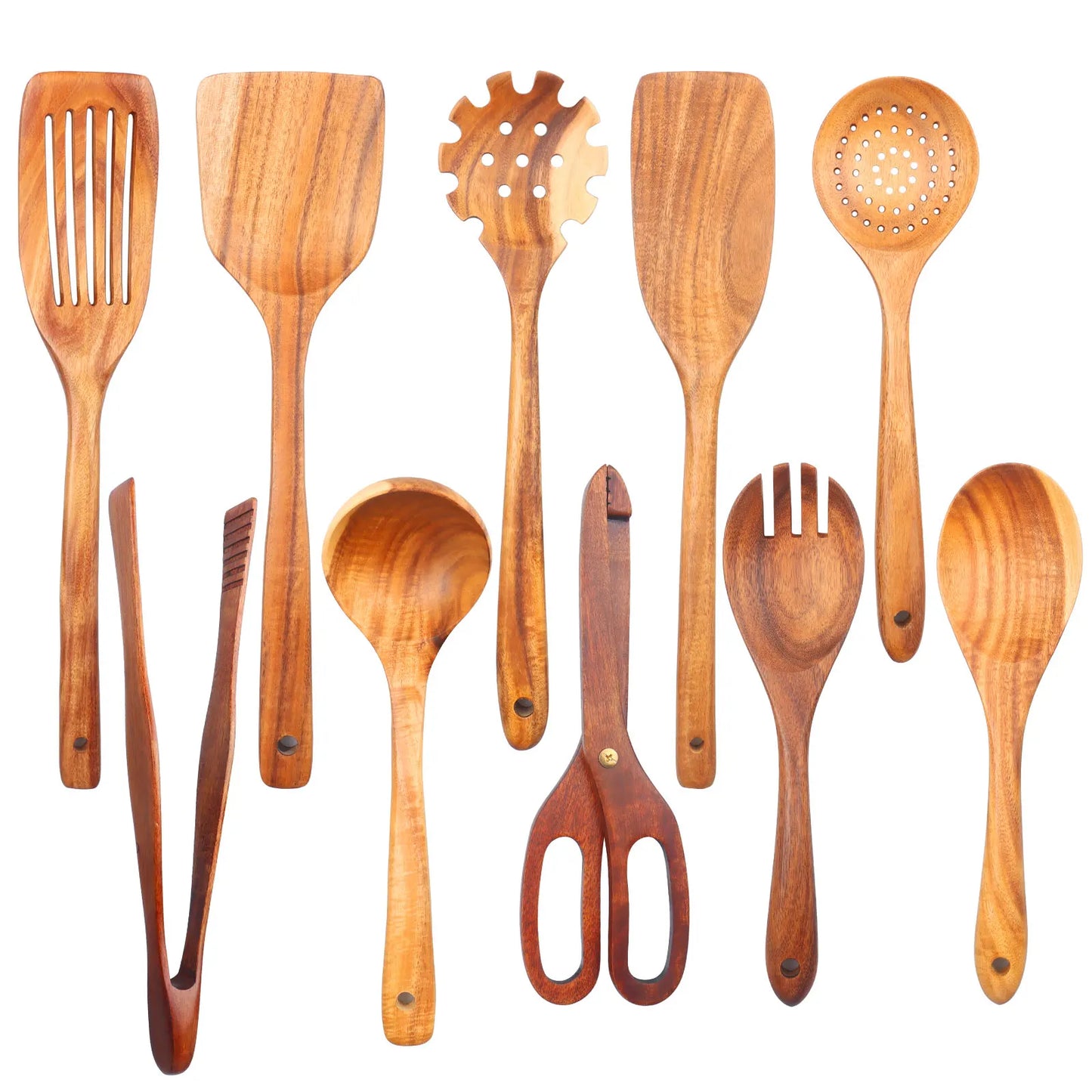 7-Piece Wooden Serving Set