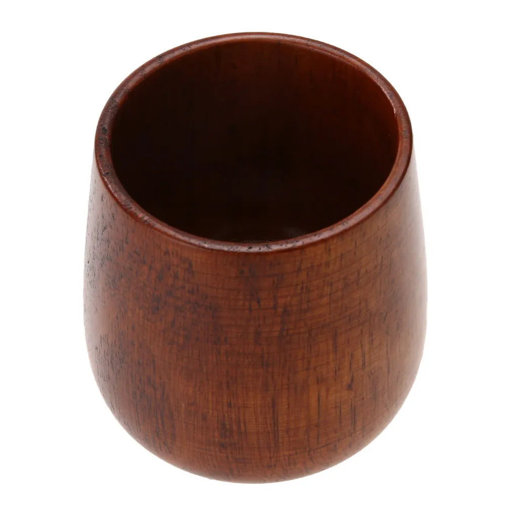 1-5Pcs Wooden Cups Primitive Handmade Natural Jujube Wooden Cup Mug Breakfast Beer Milk Drinkware Product Kitchen Accessories