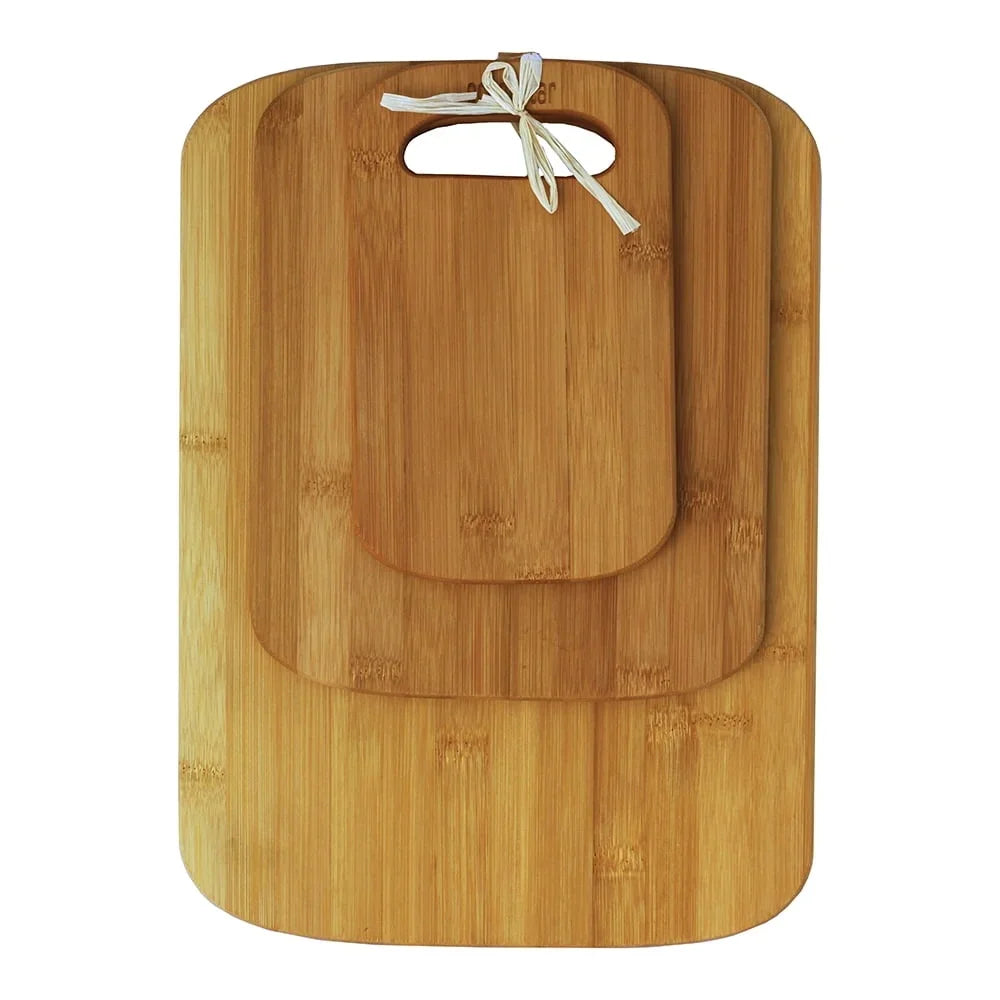3 Piece Eco-Friendly Bamboo Cutting Board